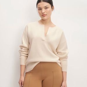 Everlane Cotton-Merino Vintage Henley